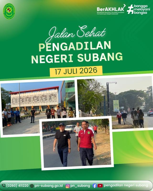 Jalan Sehat PN Subang